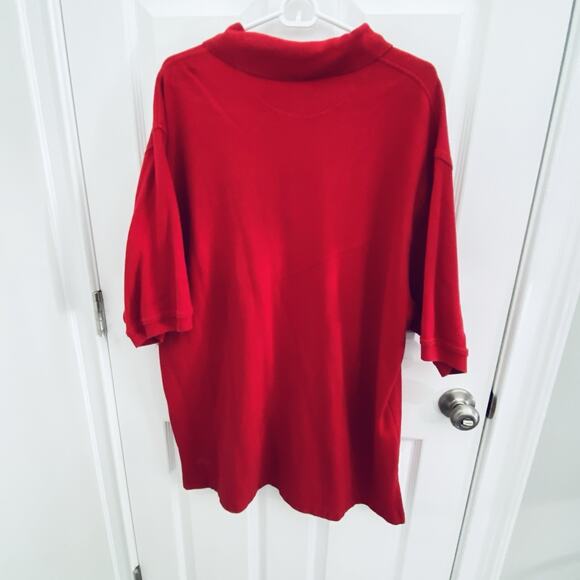 Walt Disney World Parks Polo Shirt Mens 2XL Mickey Mouse Embroidered Red XXL - Picture 5 of 5